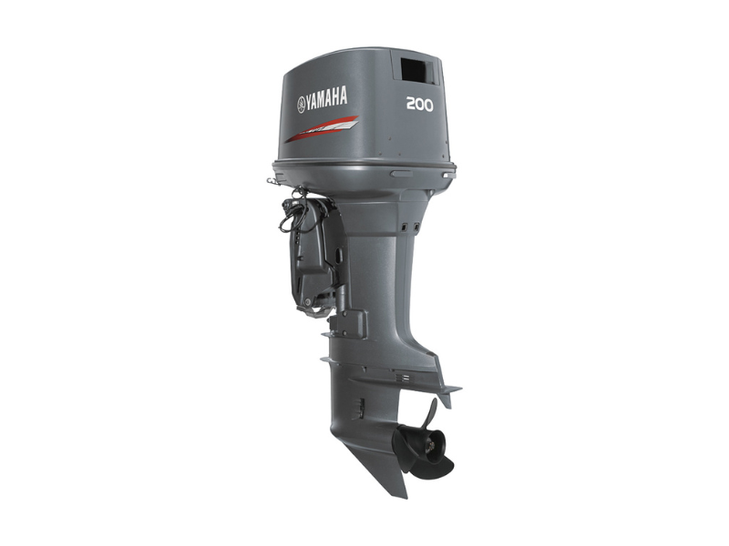 YAMAHA 200HP 2 STROKE PETROL OUTBOARD MOTOR WATER COOLED ENGINE 200 AETL